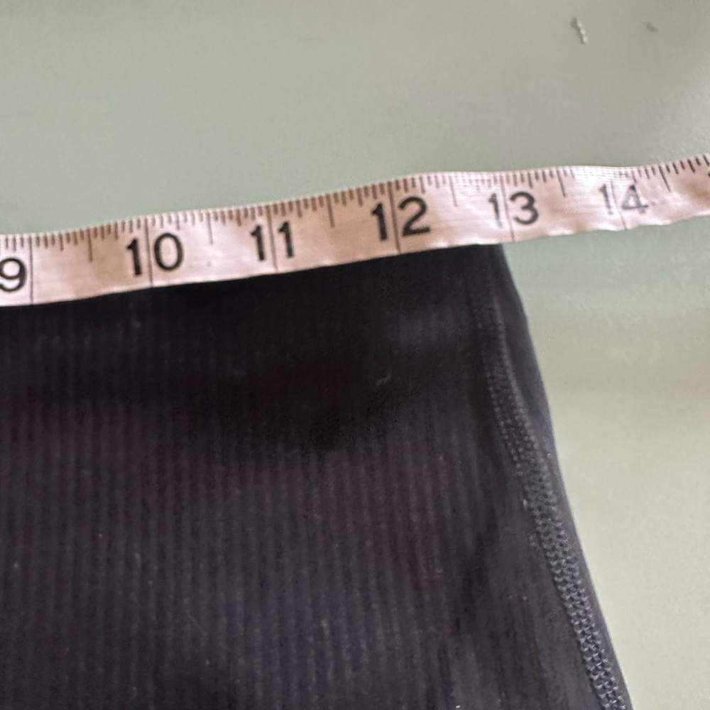Lululemon Wunder Train High-Rise Ribbed Tight 25" Black W5FY2S size 6 - Picture 3 of 6